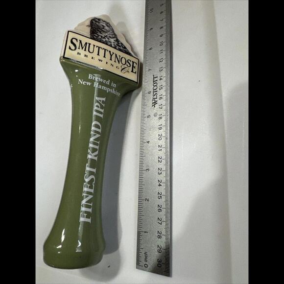Smuttynose Brewing Co Finest Kind IPA Beer Tap Handle New Hampshire - Picture 1 of 6